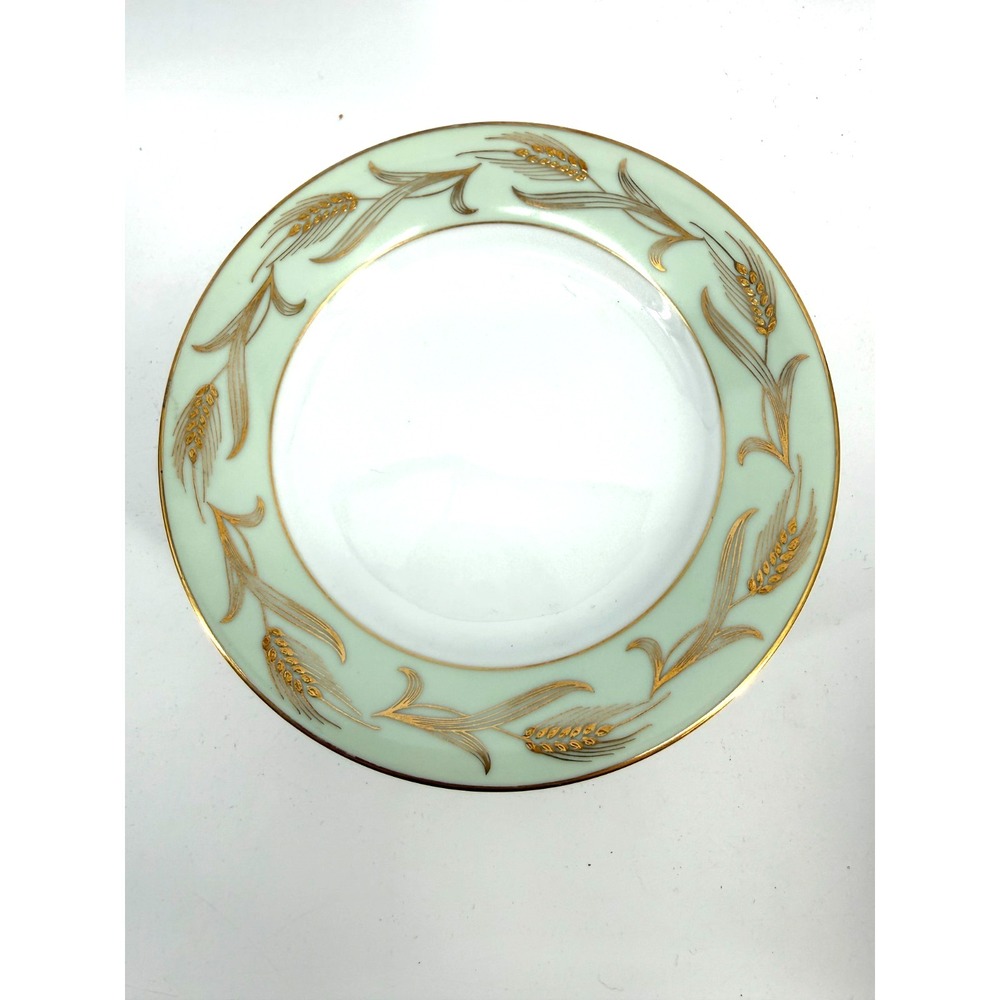 9 Noritake White Palace Bread & Butter wheat Bone China Plates -‎ Japan - 6 5/8"